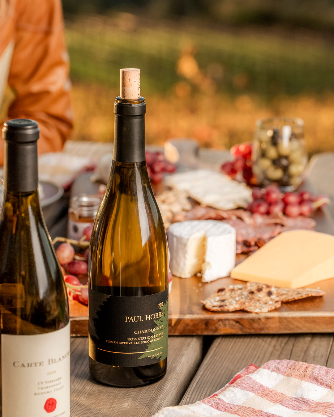 Paul Hobbs Chardonnay paired with cheese by Frank Gutierrez-